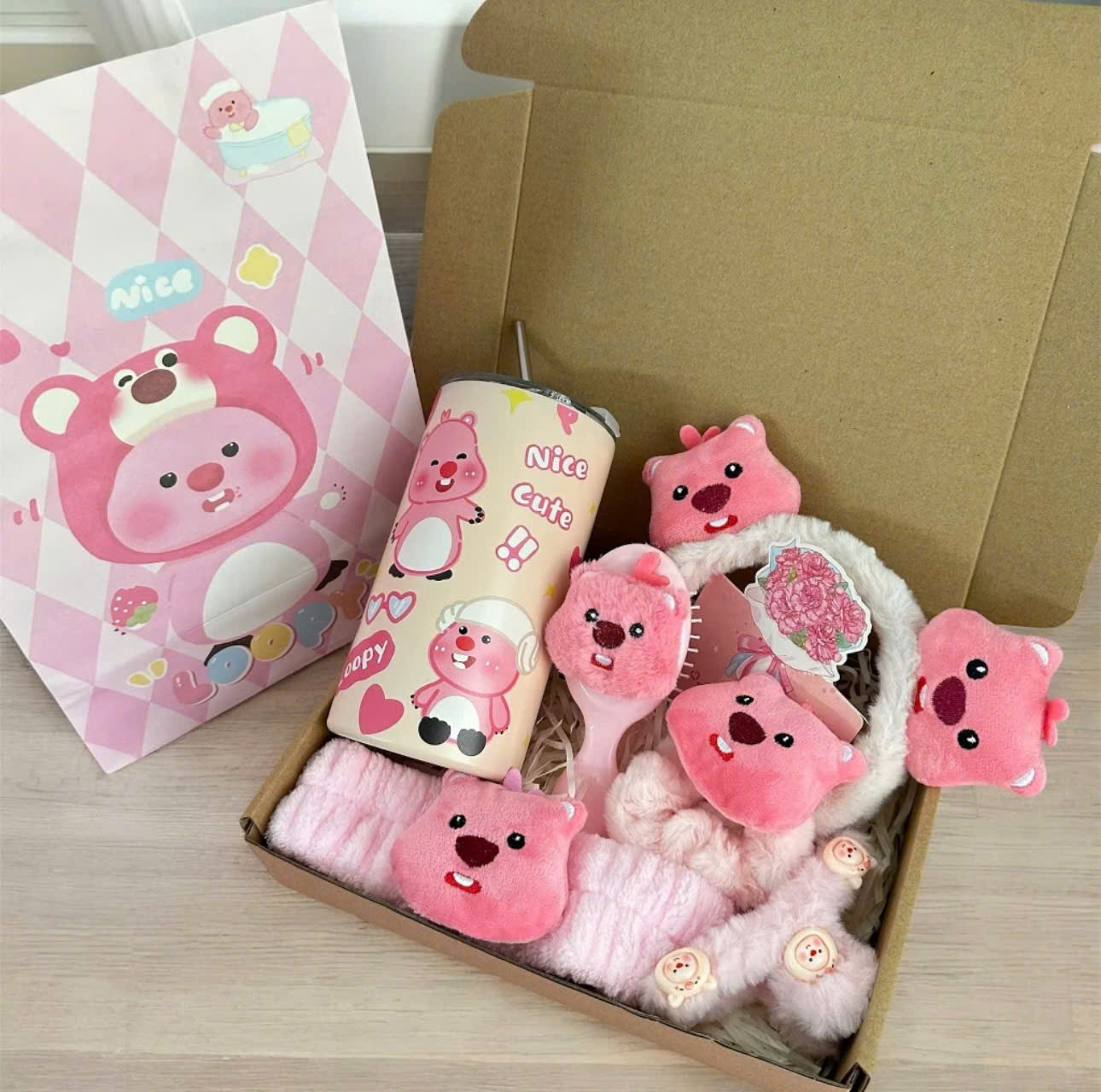 Box Yêu thương Hồng